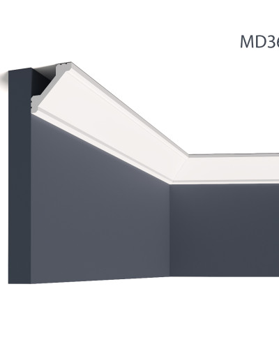 Scafe tavan (iluminat indirect, LED) Mardom Decor MRD-MD368, material: PolyForce