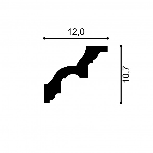 Profile Decorative Mardom Decor MRD-MDA046. Conține culorile: