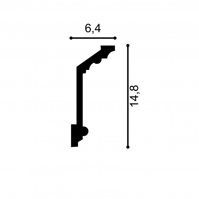 Profile Decorative Mardom Decor MRD-MDA072. Conține culorile: