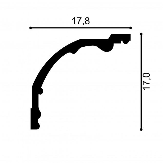 Profile Decorative Mardom Decor MRD-MDA109. Conține culorile: