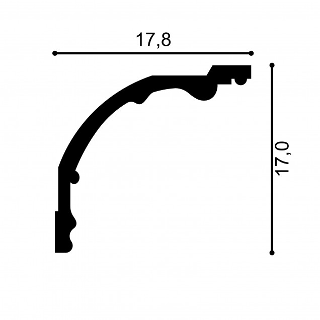 Profile Decorative Mardom Decor MRD-MDA113. Conține culorile: