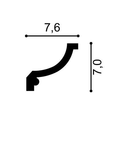 Profile Decorative Mardom Decor MRD-MDA121. Conține culorile: