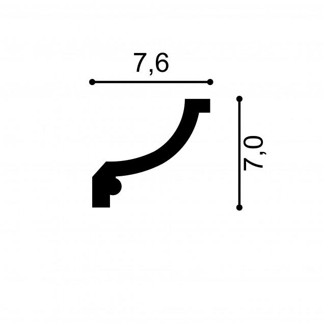 Profile Decorative Mardom Decor MRD-MDA121. Conține culorile:
