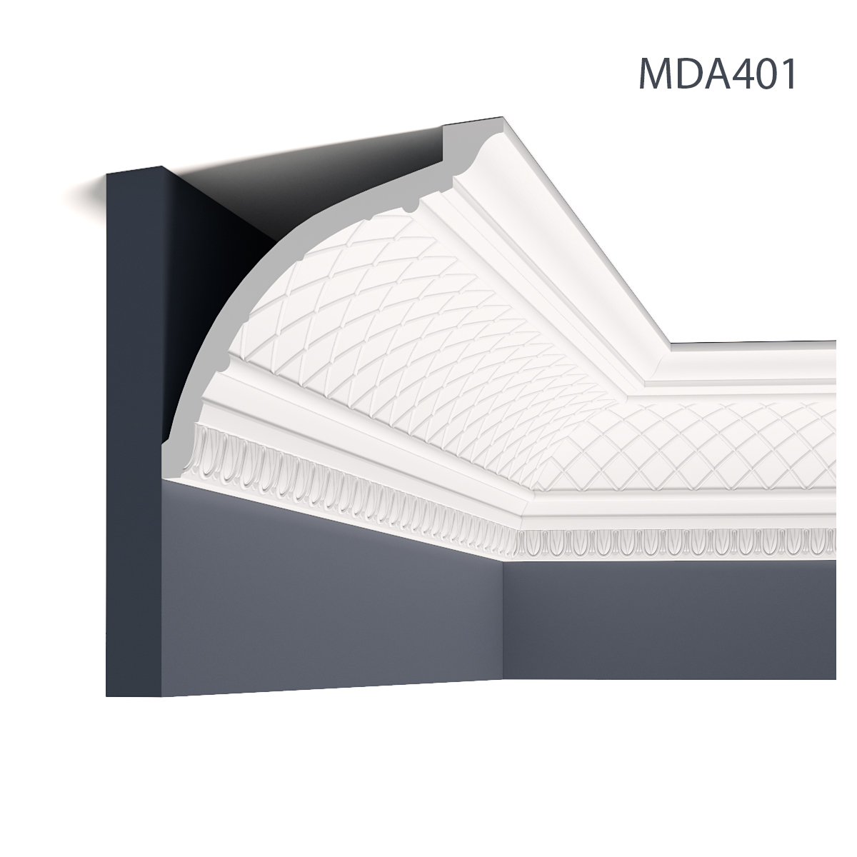 Cornișe tavan Mardom Decor MRD-MDA401, material: ProFoam