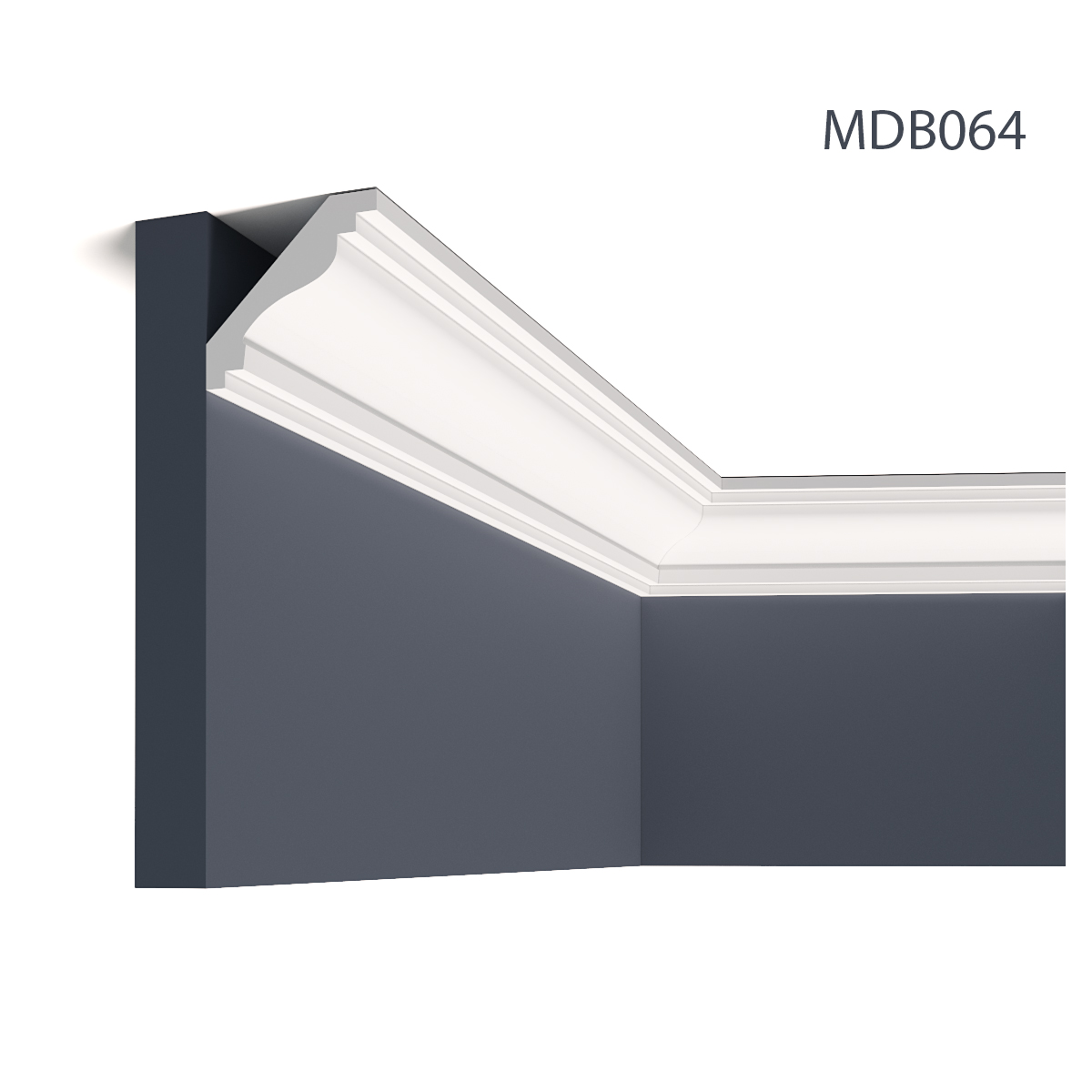 Cornișe tavan Mardom Decor MRD-MDB064, material: ProFoam
