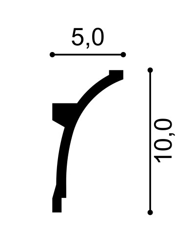 Profile Decorative Mardom Decor MRD-MDB100. Conține culorile: