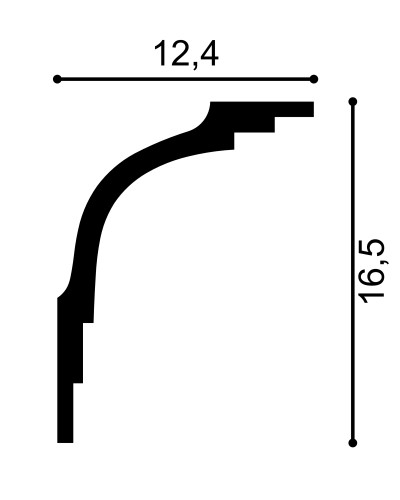Profile Decorative Mardom Decor MRD-MDB104. Conține culorile: