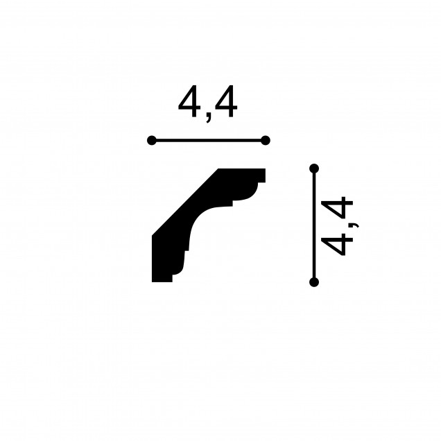 Profile Decorative Mardom Decor MRD-MDB112F. Conține culorile:
