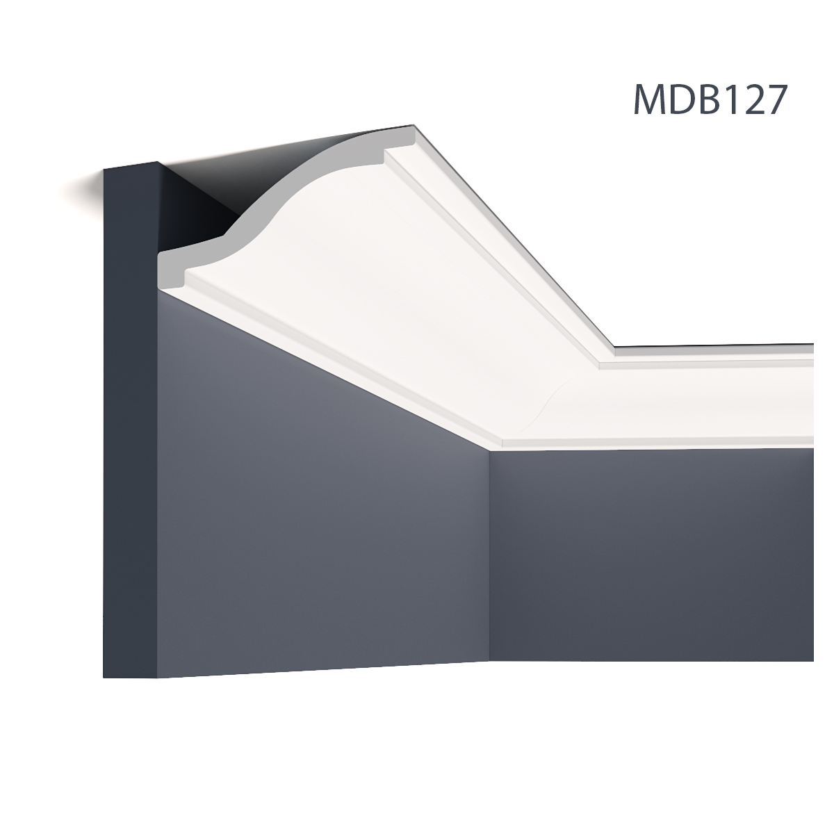 Cornișe tavan Mardom Decor MRD-MDB127, material: ProFoam