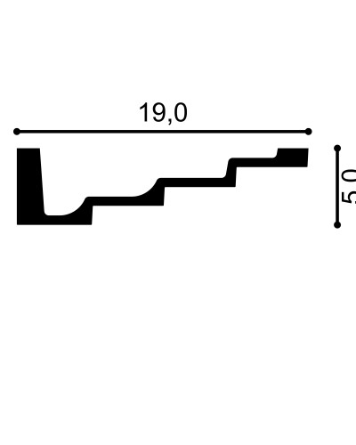 Profile Decorative Mardom Decor MRD-MDB130. Conține culorile: