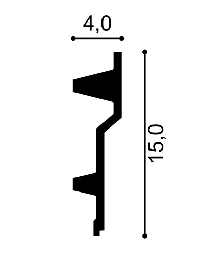 Profile Decorative Mardom Decor MRD-MDB150. Conține culorile: