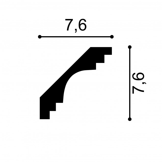 Profile Decorative Mardom Decor MRD-MDB152. Conține culorile: