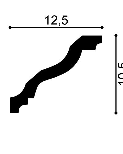 Profile Decorative Mardom Decor MRD-MDB158. Conține culorile: