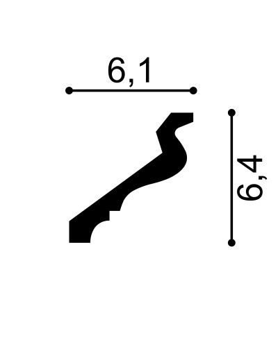 Profile Decorative Mardom Decor MRD-MDB185. Conține culorile: