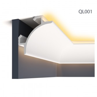 Scafe tavan (iluminat indirect, LED) Mardom Decor MRD-QL001, material: PolyForce