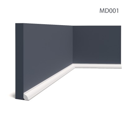Plinta Premium MD001P, 200 X 2.1 X 2.1 cm, Mardom Decor, Plinte decorative 