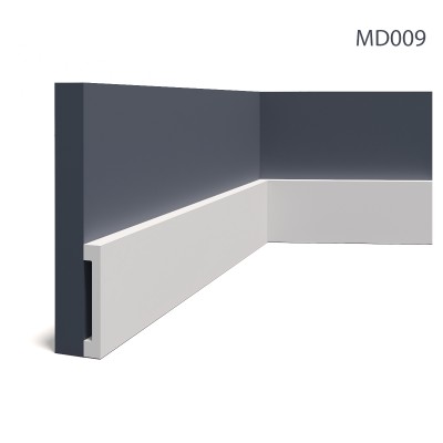 Plinta Premium MD009P, 200 X 10 X 1.7 cm, Mardom Decor, Plinte decorative 