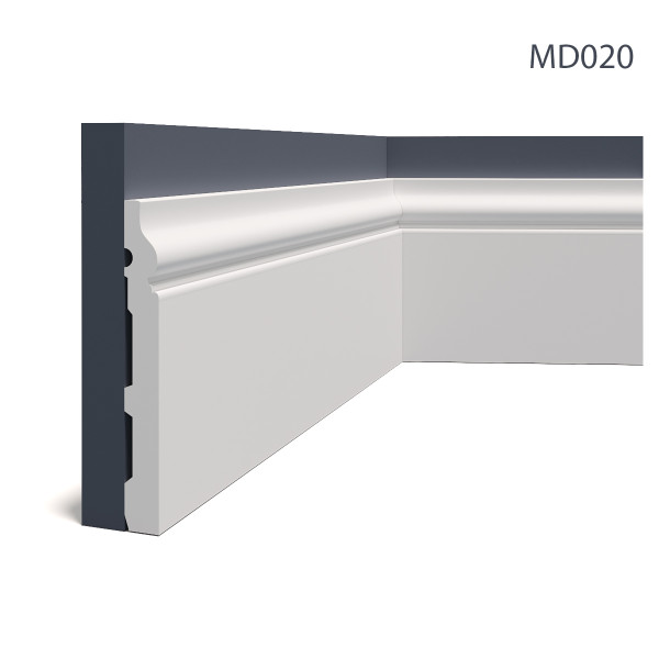 Plinta Premium MD020P, 200 X 19.8 X 1.9 cm, Mardom Decor