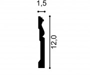 Plinta MD095, 200 X 12 X 1.5 cm, Mardom Decor