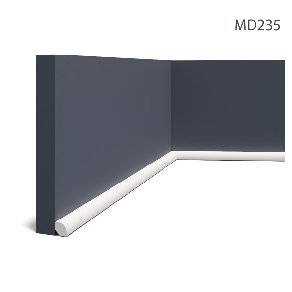 Plinta Premium MD235P, 200 X 1.8 X 1.8 cm, Mardom Decor