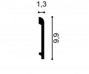 Plinta MD236, 200 X 9.9 X 1.3 cm, Mardom Decor