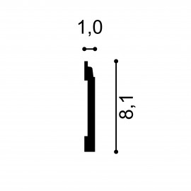 Plinta / Ancadrament usa MD258E, 240 X 8.1 X 1 cm, Mardom Decor