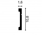 Plinta flexibila MD356F, 200 X 10.8 X 1.6 cm, Mardom Decor