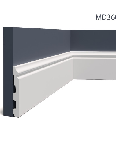 Plinte decorative Mardom Decor MRD-MD360F, material: PolyForce, Flex