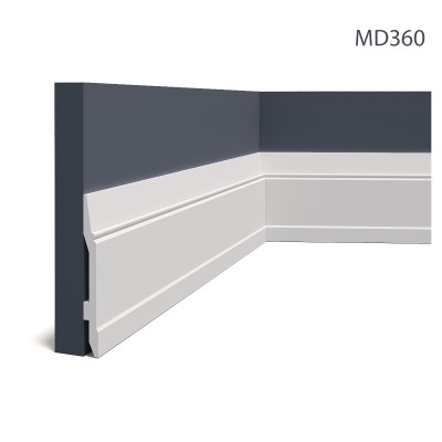 Plinta Premium MD361P, 200 X 14.4 X 1.5 cm, Mardom Decor, Plinte decorative 