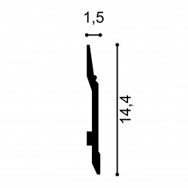 Plinta MD361, 200 X 14.4 X 1.5 cm, Mardom Decor