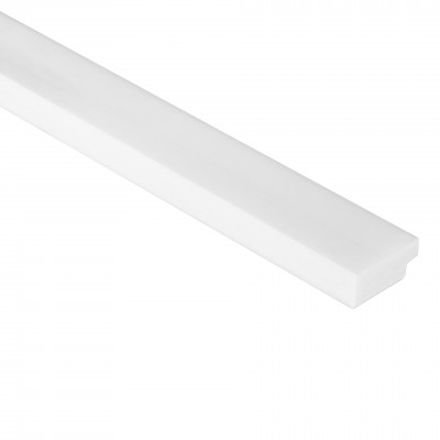 Profil stanga pentru Panoul riflat 3D Lamelli Medio, White, 270x2.8 cm, Mardom Decor,  