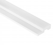 Profil dreapta pentru Panoul riflat 3D Lamelli Medio, White, 270x3.9 cm, Mardom Decor