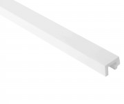 Profil stanga pentru Panoul riflat 3D Lamelli Largo, White, 270x3.1 cm, Mardom Decor