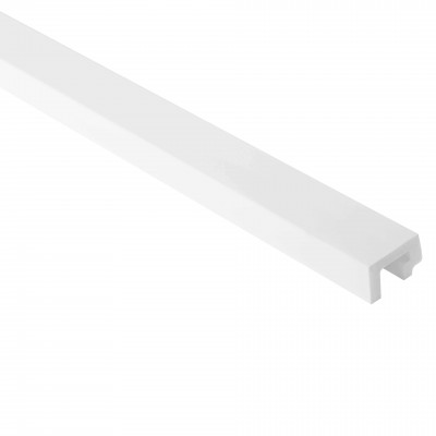 Profil stanga pentru Panoul riflat 3D Lamelli Largo, White, 270x3.1 cm, Mardom Decor,  