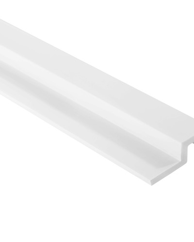 Profil dreapta pentru Panoul riflat 3D Lamelli Largo, White, 270x5.6 cm, Mardom Decor