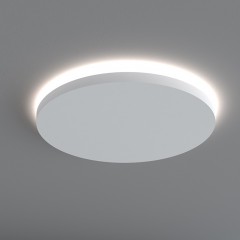 Rozeta decorativa pentru LED QR002, Dimensiuni: Diam. 51.5 cm (H: 5 cm), Mardom Decor