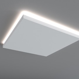 Rozeta decorativa pentru LED QR005, Dimensiuni: Diam. 60 cm (H: 5 cm), Mardom Decor