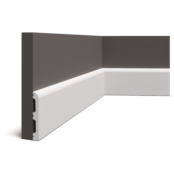 Plinta decorativa Durotec 10, Dimensiuni: 11 x 1.3 x 244 cm, Cezar
