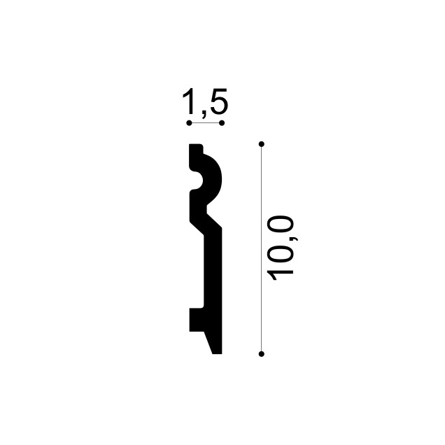 Profile Decorative Cezar CZR-DUROTEC81. Conține culorile: