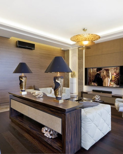 Scafa decorativa din polimer rigid pentru iluminat indirect cu LED