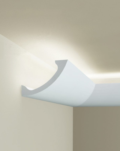Scafa decorativa din polimer rigid pentru iluminat indirect cu LED