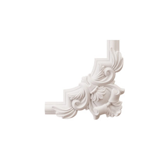 Chenar decorativ din poliuretan cu model floral