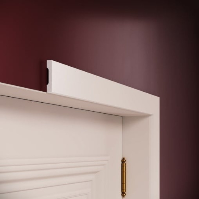 Brau decorativ din polimer rigid pe perete