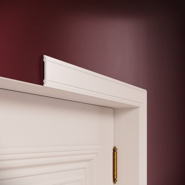 Brau decorativ din polimer rigid montat pe un perete