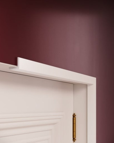 Profil decorativ de colt din polimer rigid B9