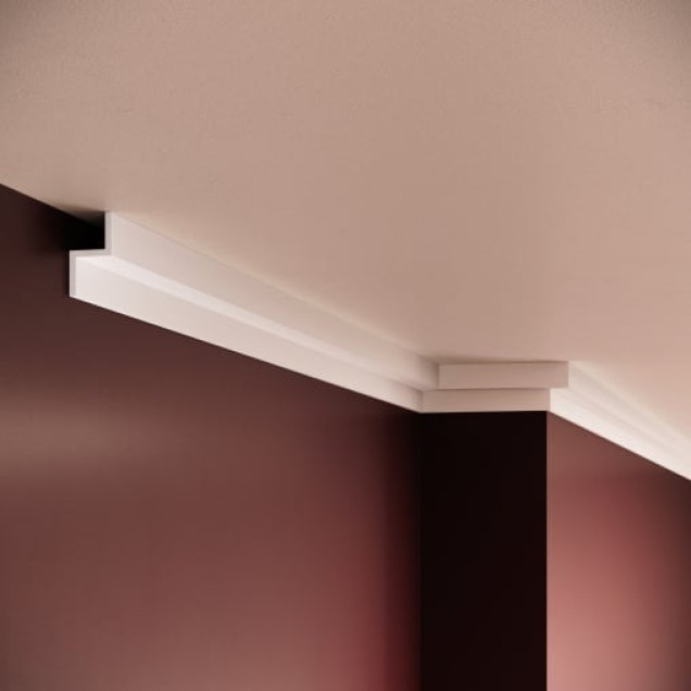 Scafa decorativa din polimer rigid pentru iluminat indirect cu LED