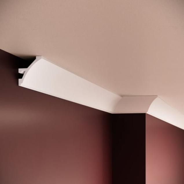 Scafă decorativă din polimer rigid pentru iluminat indirect LED