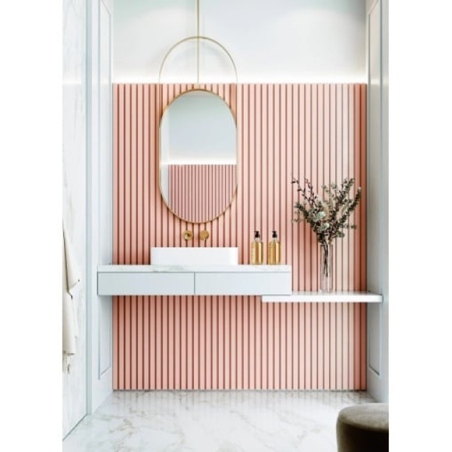 Panou decorativ 3D Riflaj Groove, ambient living modern