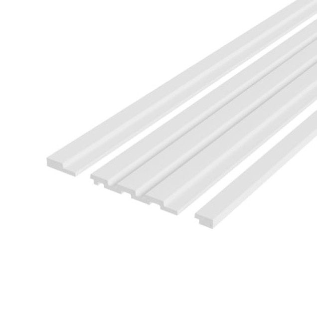 Panou decorativ 3D Riflaj Groove, ambient living modern