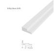 Profil stânga pentru riflajele decorative Groove si Moon - 4.2x1.2x250 cm